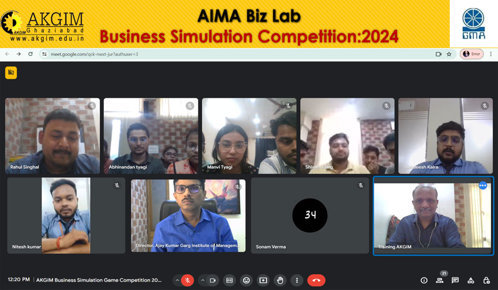 Business Simulation Game Competition